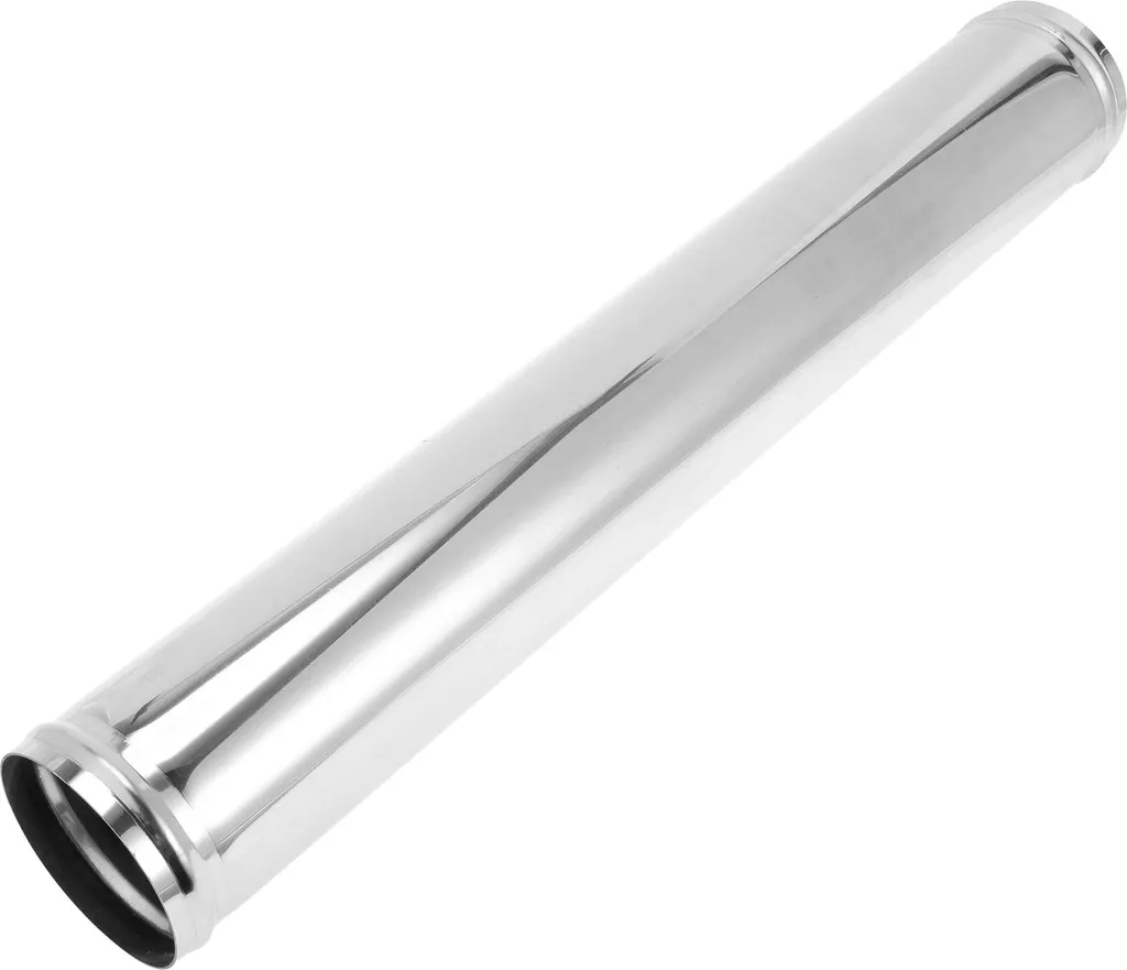 Tuyauterie Échappement de Voiture 76mm Inox T304 Tube Droit 50cm