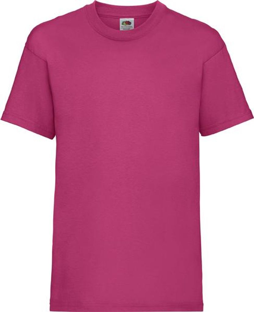 Kinder-T-Shirt, Kurzarm - FOL VALUEWEIGHT T/K - fuchsia - Produktbild 