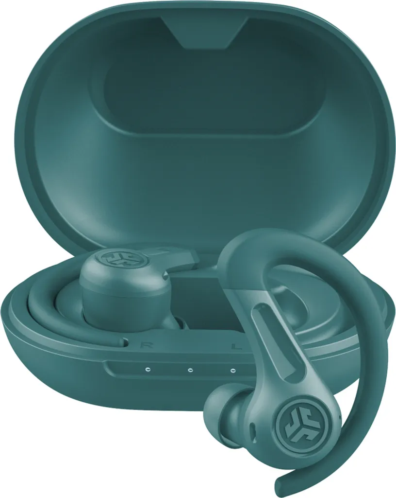 JLab JBuds Sport ANC Casque Sport Étanche IP55 avec 40h d'Autonomie Turquoise