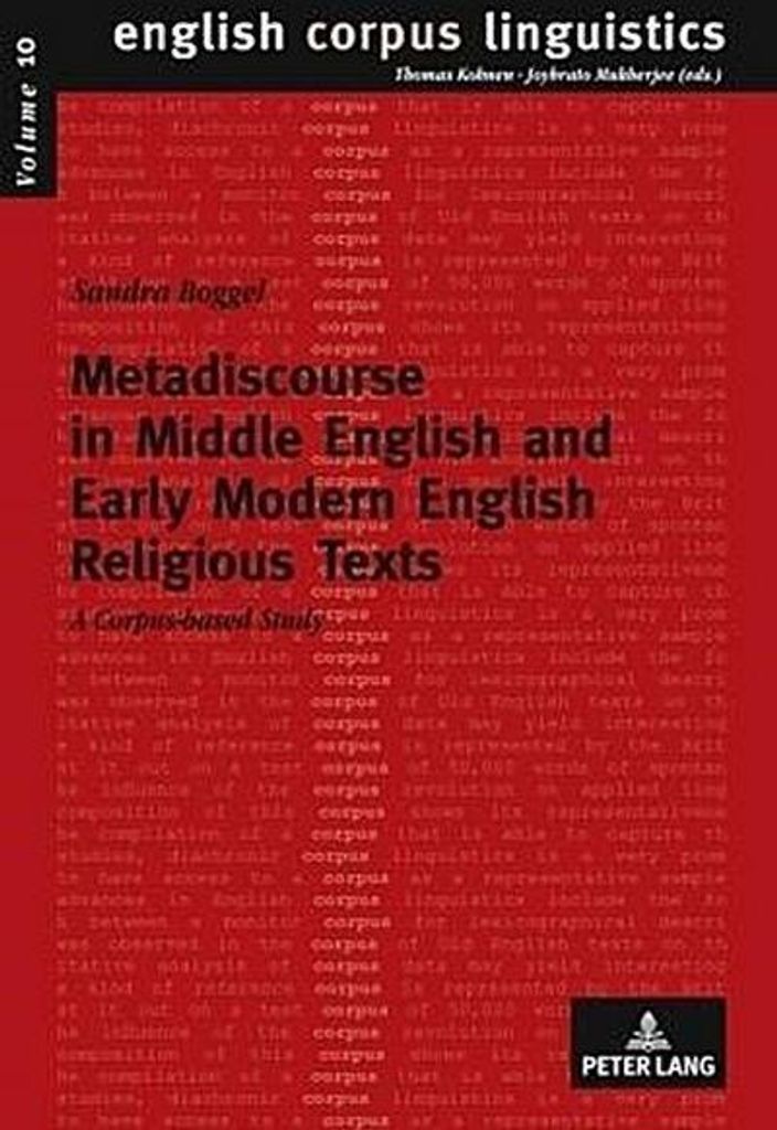 Metadiscourse in Middle English and Early Modern English Religious Texts