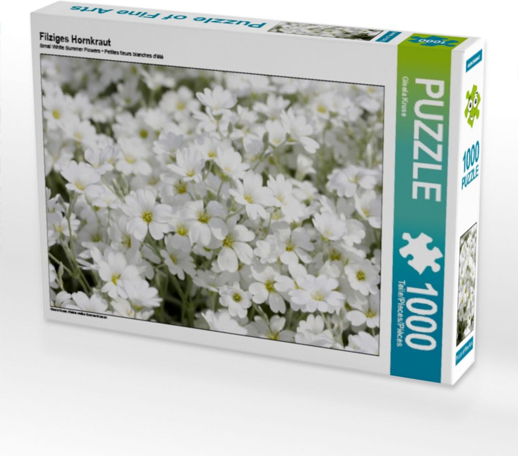 CALVENDO Puzzle Filziges Hornkraut | 1000 Teile Lege-Größe 64x48cm Foto-Puzzle für glückliche Stunden