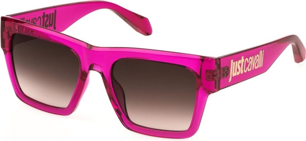 Just Cavalli SJC038 03GB FUXIA TRASPARENTE LUCIDO 54/19/145 Uni Sonnenbrillen