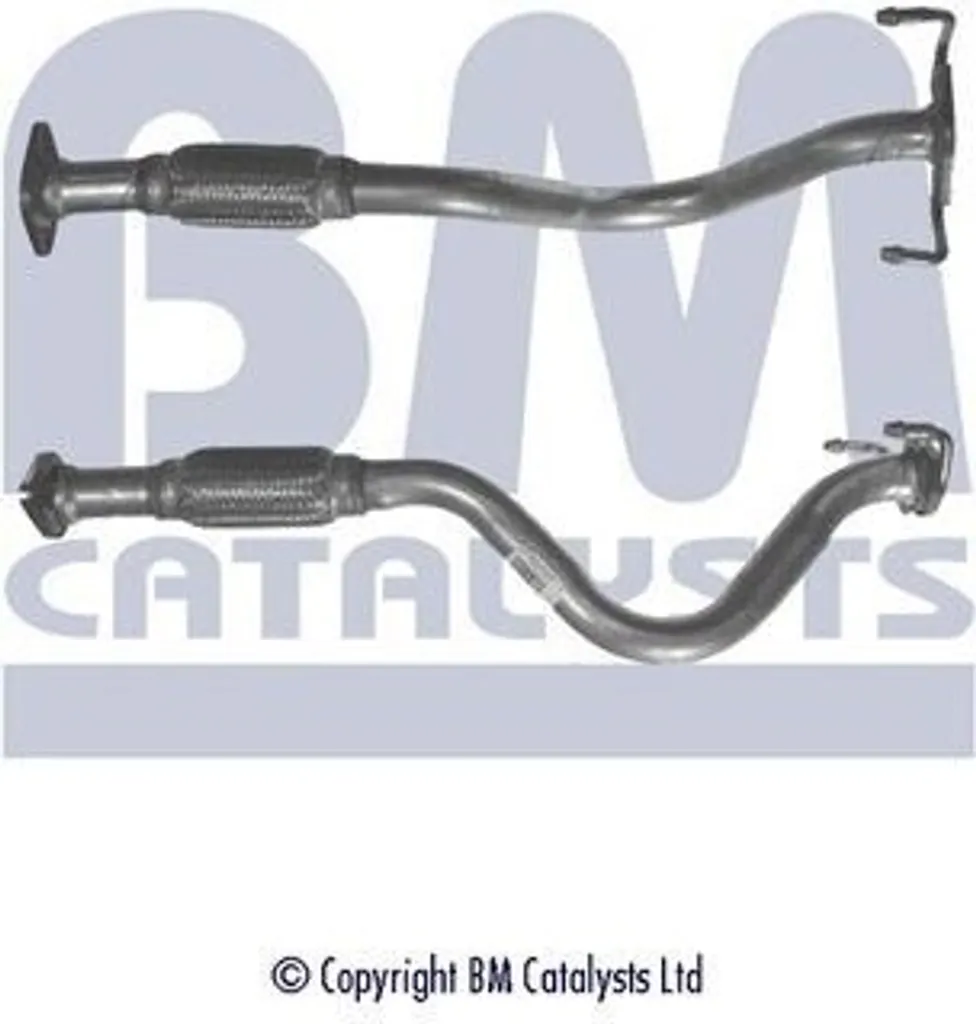 Tuyau d'échappement durable BM50142 en acier pour Hyundai Getz TB