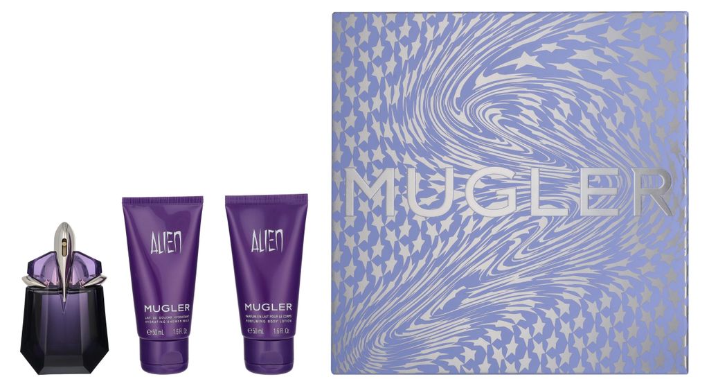 Thierry Mugler Alien Giftset Edp Spray 30ml/Body Lotion 50ml/Shower Milk 50ml 130 ml