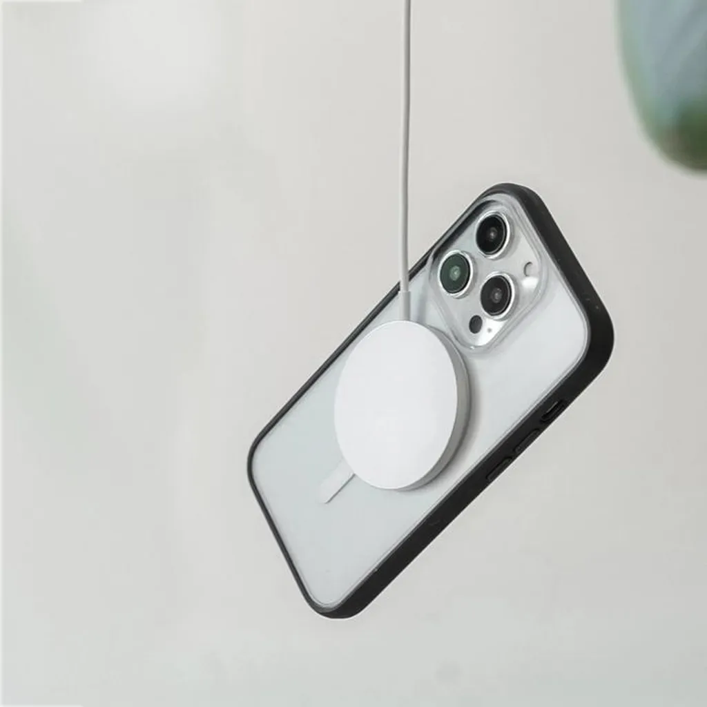Coque iPhone 15 Pro Max Transparente - Fine et Ultra Résistante Noir