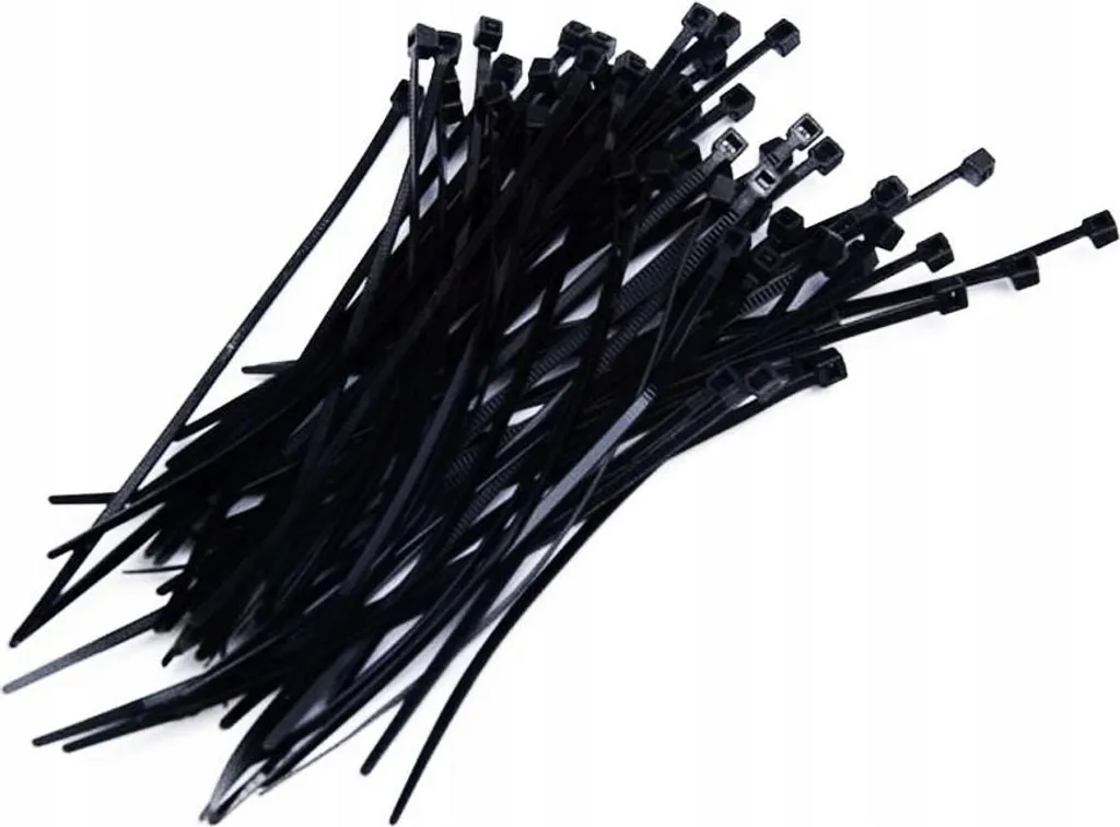 Fascette standard F.B in nylon PA66 100x2,5mm conf 100 pz colore nero per cablaggio