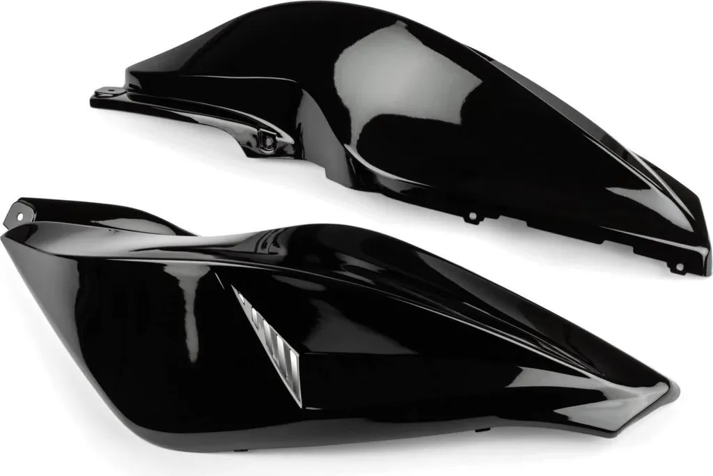 Pot d'échappement droit haute résistance noir pour Yamaha Aerox