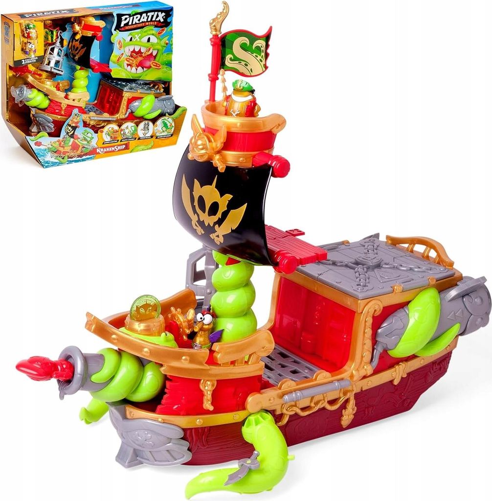 MagicBox - Piratix seria 2 - Shark Treasure - Statek Zdjęcie produktu 