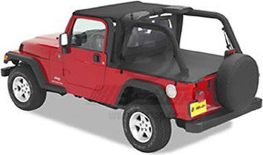 Heckabdeckung Duster Verdeck Black Diamond Jeep Wrangler TJ Unlimited 04-06