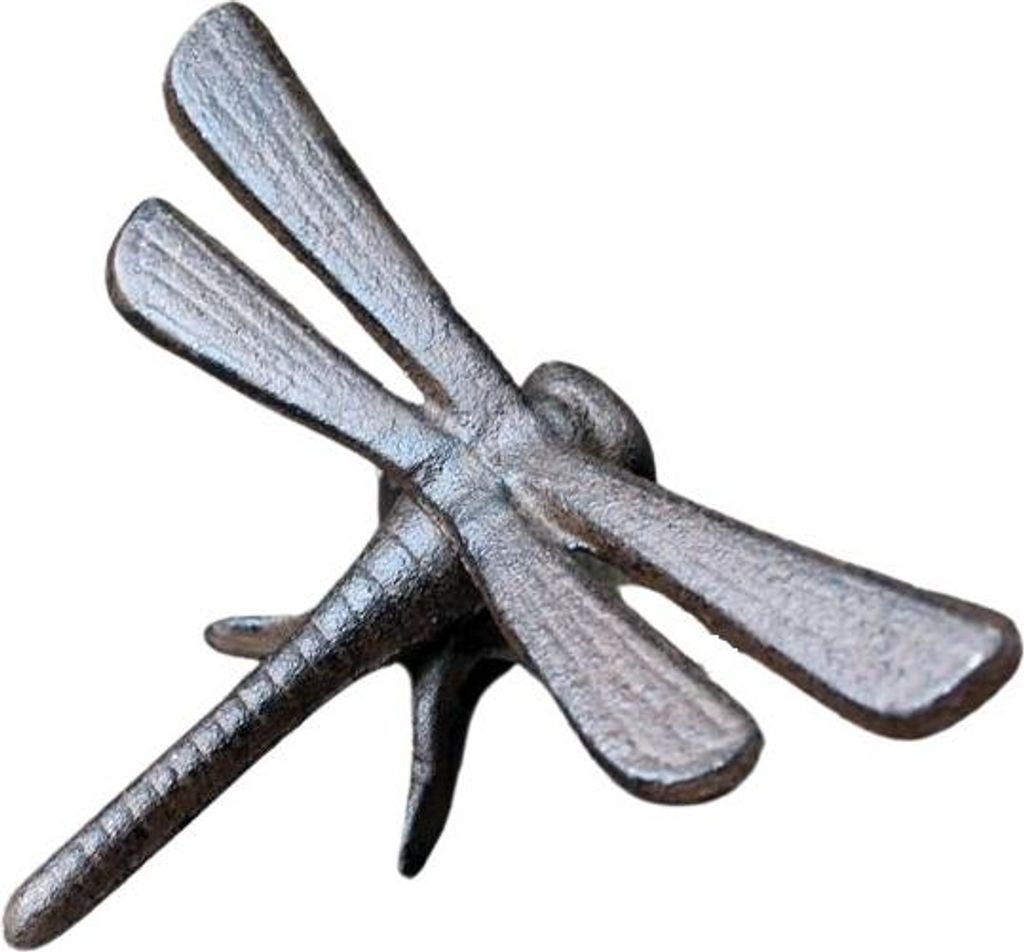 Dekofigur Libelle Gusseisen