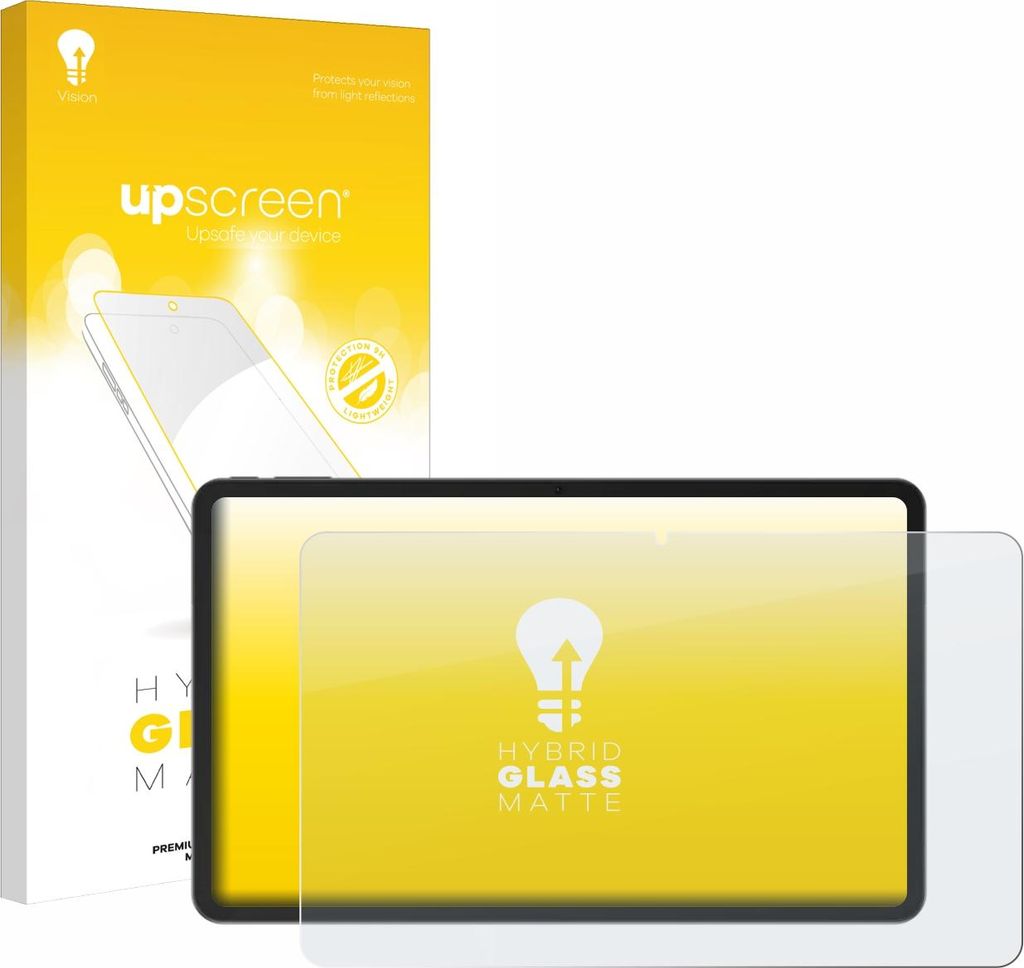 upscreen Entspiegelungs Schutzglas für Doogee V Pad 12" Schutzfolie Panzer Folie Glas Display Schutz matt