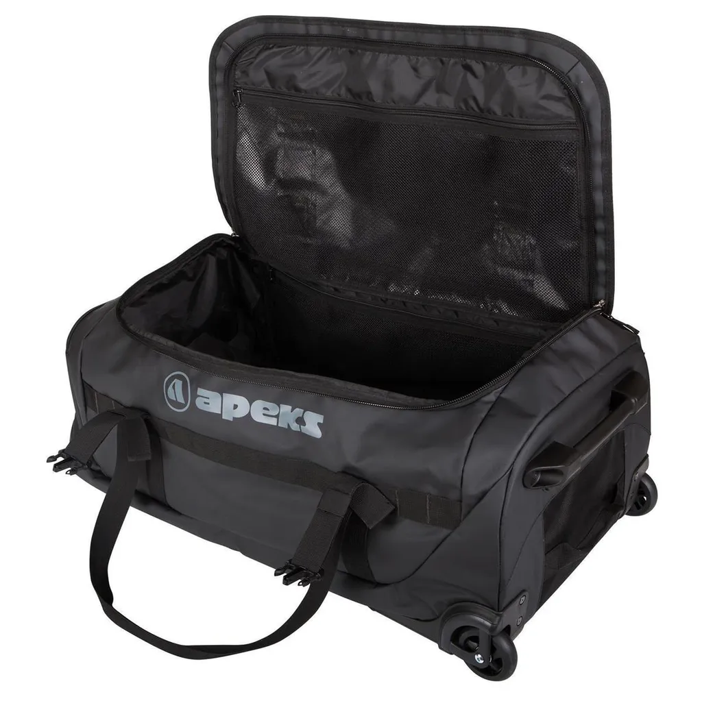 Apeks Roller 90L Sac d'Équipement de Plongée Noir Robuste One Size - 5