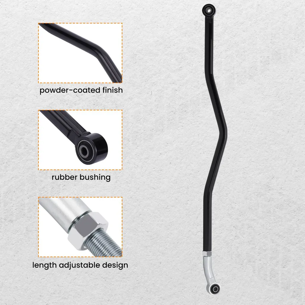 Barre d'Accouplement Panhard Arrière pour Jeep Wrangler JK Réglable - 10