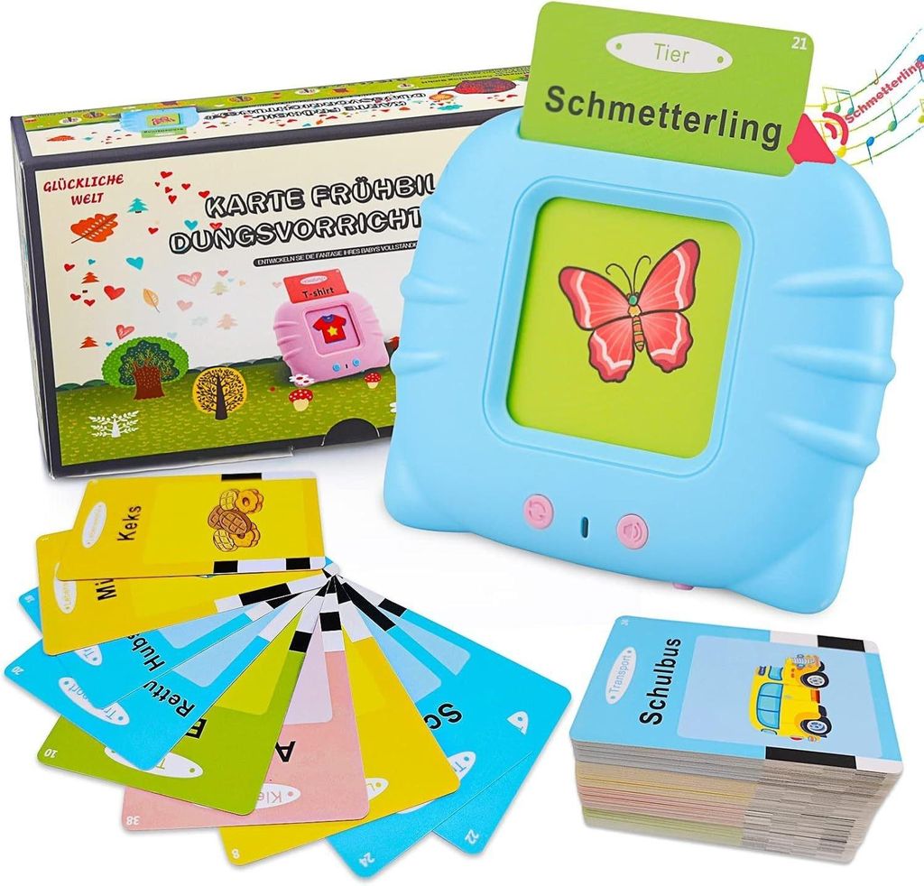 Lernspielzeug Lernkarten Deutsch Englisch,224 Produktbild 