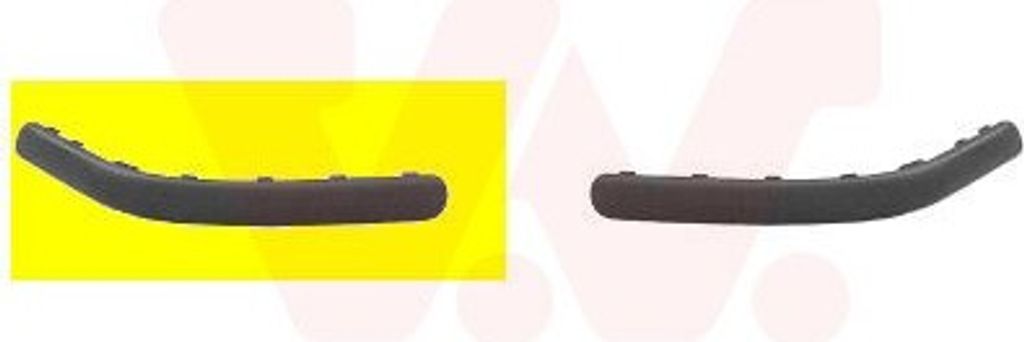 VAN WEZEL Zierleiste Stoßfänger Hinten Links für VW Golf IV Schrägheck (1J1)