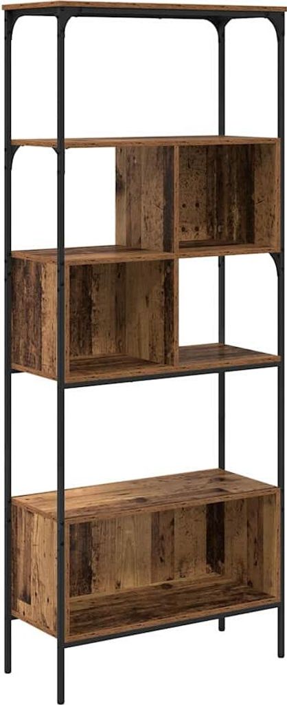 vidaXL Bücherregal Altholz 76 x 33 x 188,5 cm Holzwerkstoff