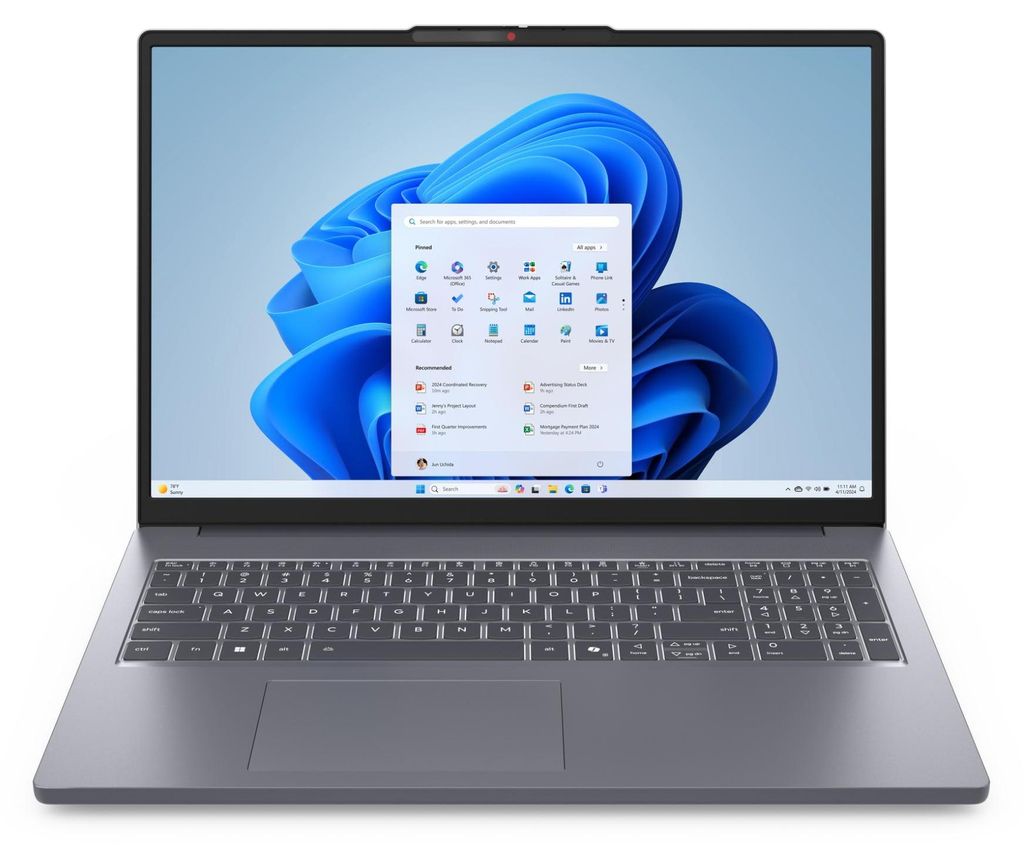 Lenovo IdeaPad Slim 3 16AHP10, 16" WUXGA, AMD Ryzen 5 8640HS, 16GB RAM, 512GB SSD, Win11 Home