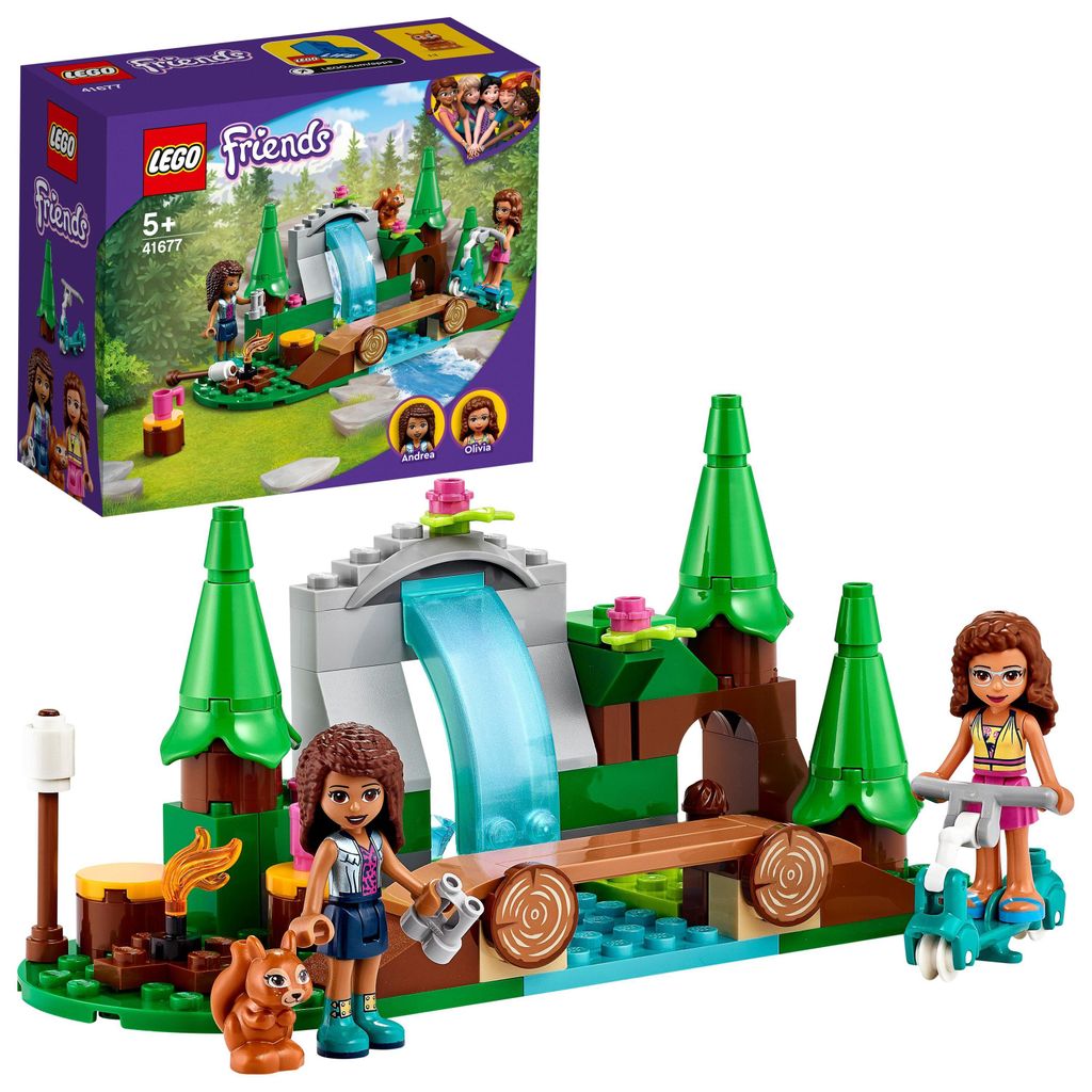 Stavebnica LEGO Friends 41677 Vodopád v lese; vodopád sa Obrázok produktu 