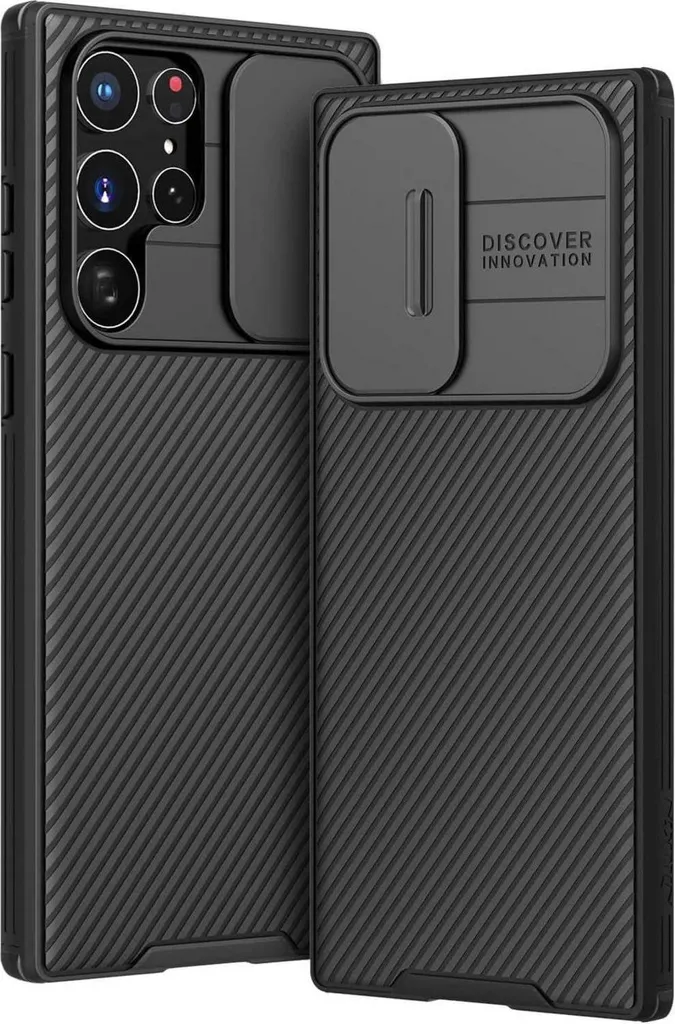 Protection Samsung S22 Ultra 5G - Coque de Voyage et Bureau Noire 6,8"
