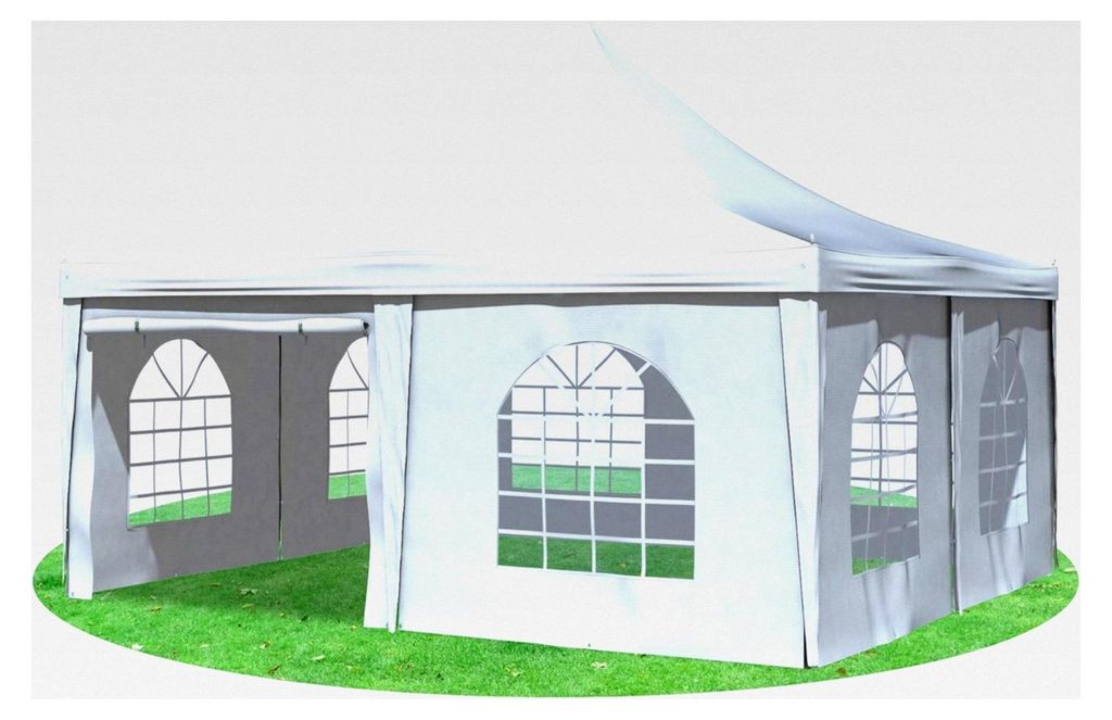 Gartenpavillon 5x5m mit Seitenteilen