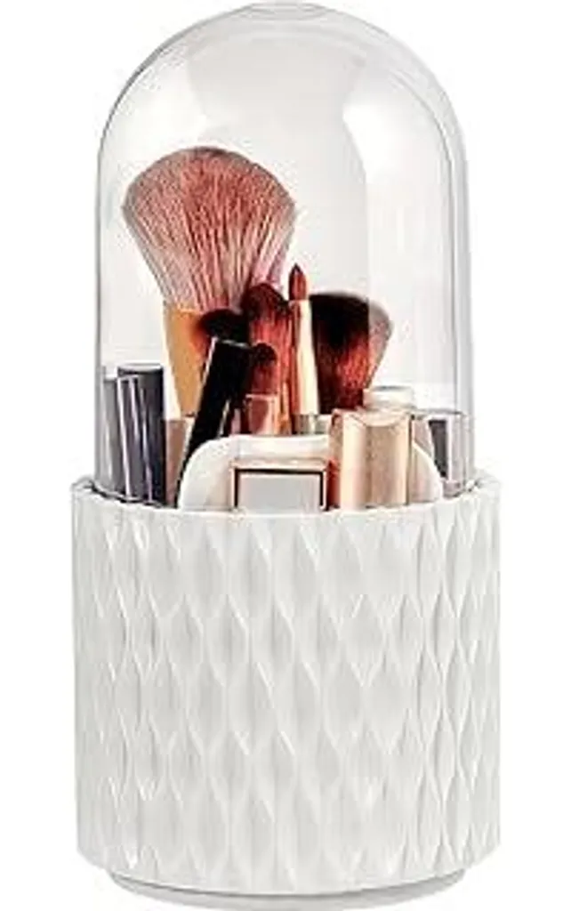 Organizer Cosmetici Rotante 11x23cm - Ottimizzazione Spazio Bagno