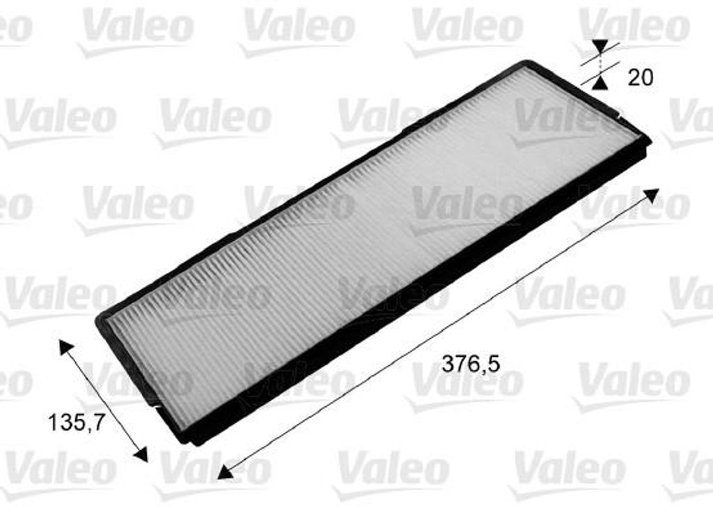 VALEO 716052 Innenraumfilter Pollenfilter für SCANIA G I