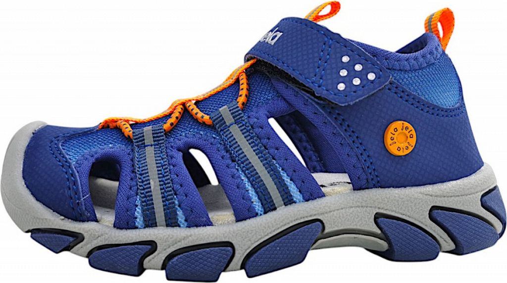 Jela Kinderschuhe Jungen Sandalen Blau Freizeit, Schuhgröße:27 EU
