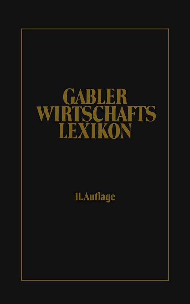 Gabler Wirtschafts Lexikon | Verlag Dr. Th. Gabler GmbH