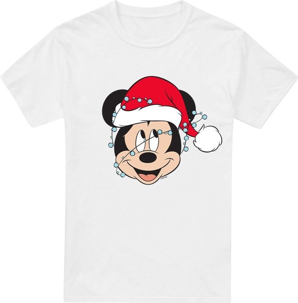 Disney - T-Shirt für Herren TV4872 (S) (Weiß)