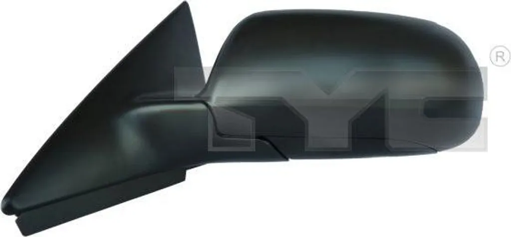 Rétroviseur dégivrant TYC 302-0022 avec miroir asphérique pour A6 4B