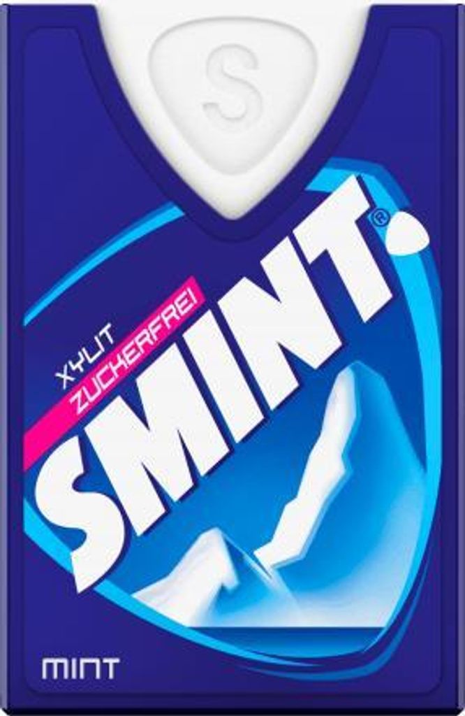 SMINT Mint Pastillen ohne Zucker mit intensivem Mintgeschmack 8g