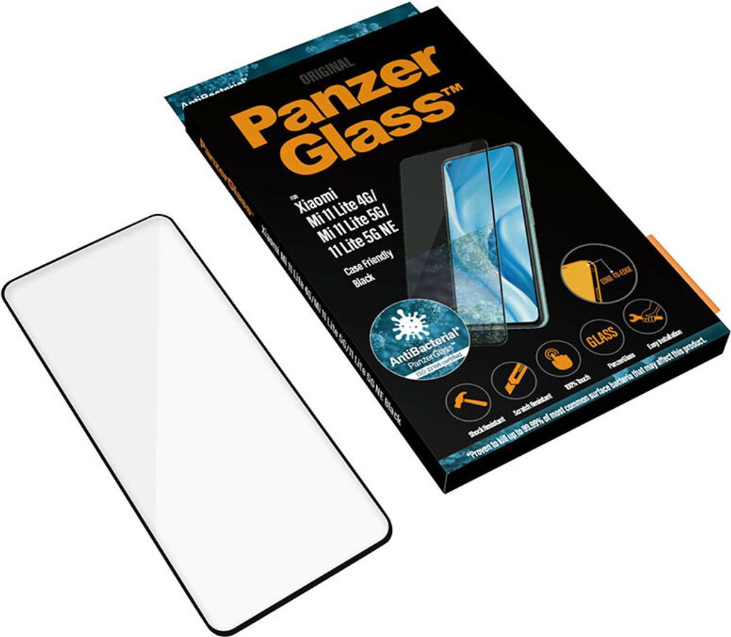 Panzerglass E2E Regular gehärtetes Glas für Xiaomi Mi 11 Produktbild 11