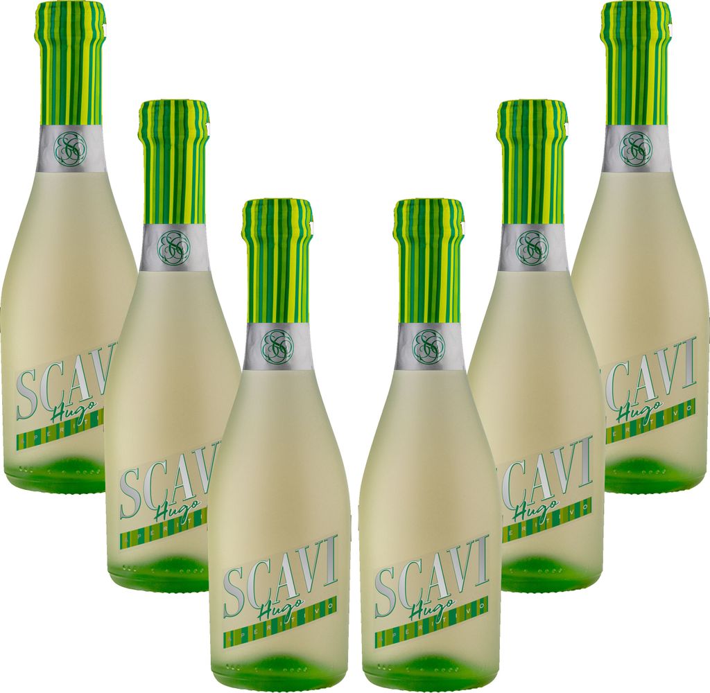 Scavi & Ray Hugo 6er Set Aperitivo Aperitif je 0,2L Piccolo Produktbild 