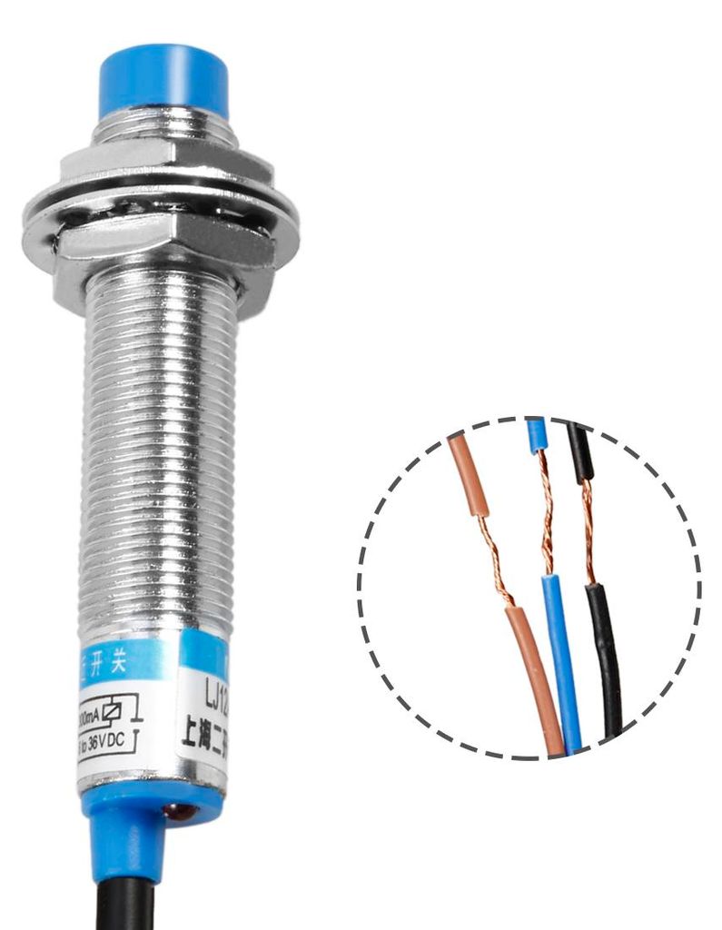 LJ12A3-4-Z / BX 3-Leiter DC 6-36V 300mA NPN NO 4 mm Induktive N?herungsschalter