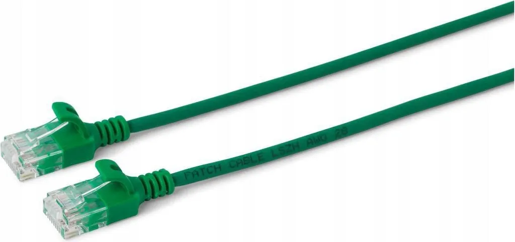 Patch Cat6a Slim 0.5m Microconnect W125628004 Verde U/UTP 10Gbps