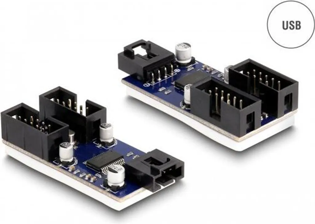 Manque de Ports USB sur Carte Mère ? Optez pour ce Hub Delock 2 Ports