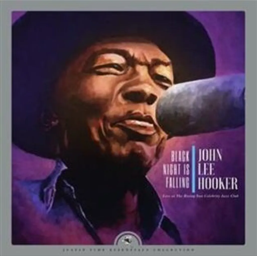 John Lee Hooker CD Black Night Is Falling Live Rising Sun Collector