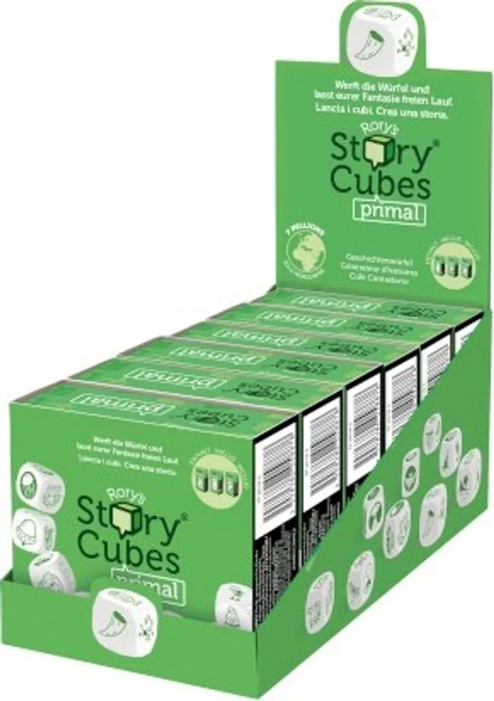 Rory's Story Cubes Primal - Jeu éducatif pour l'expression orale - 8