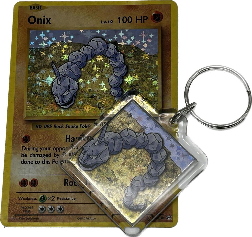 Pokemon Onix Schlüsselanhänger – Anhänger für Fans & Produktbild 