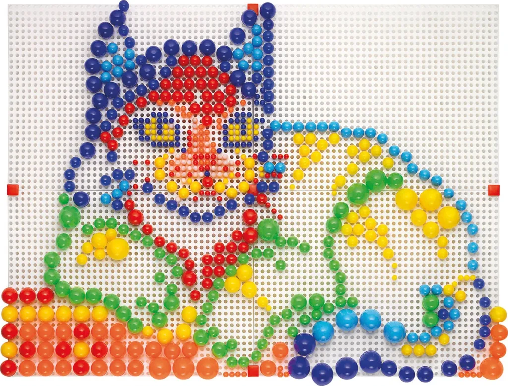 Mosaïque Enfant FantaColor Modular 4 Quercetti avec Plaques Assemblables