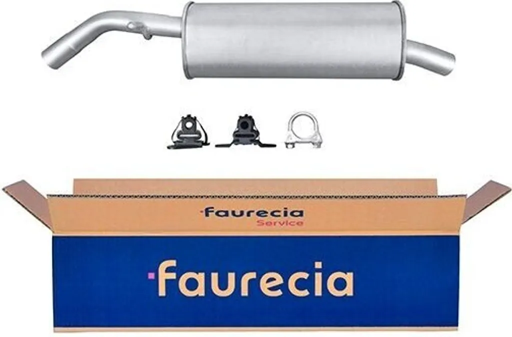 Silencieux arrière HELLA 8LD 366 027-421 pour Citroën C3 I - OE 1726NR