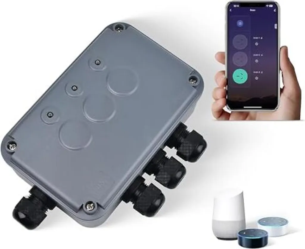Goditi il Giardino con l'Interruttore WiFi Nineleaf IP66 a 3 Vie