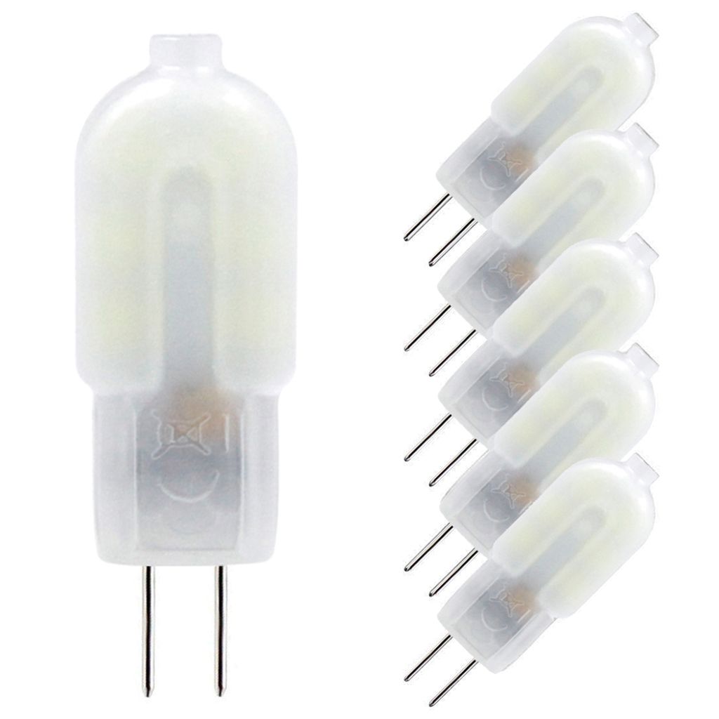 10X G4 2W LED COB Birne Lampe Stiftsockel Spot Leuchtmittel 12V DC 3300K 