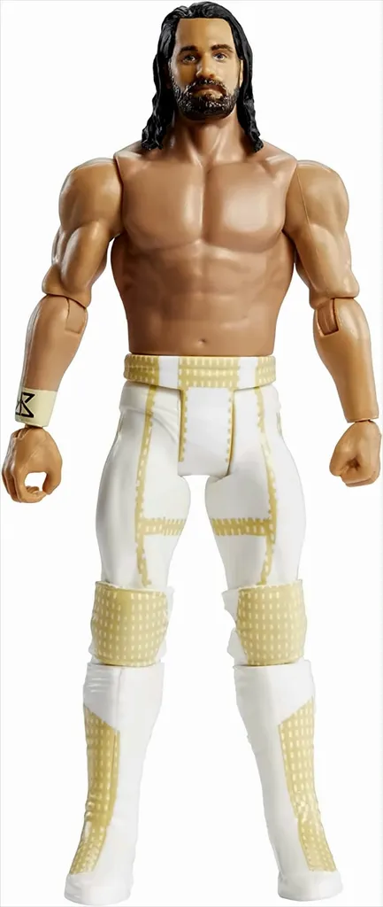 Jouet WWE Figurine Seth Rollins 15 cm pour Recréer les Matchs de Catch