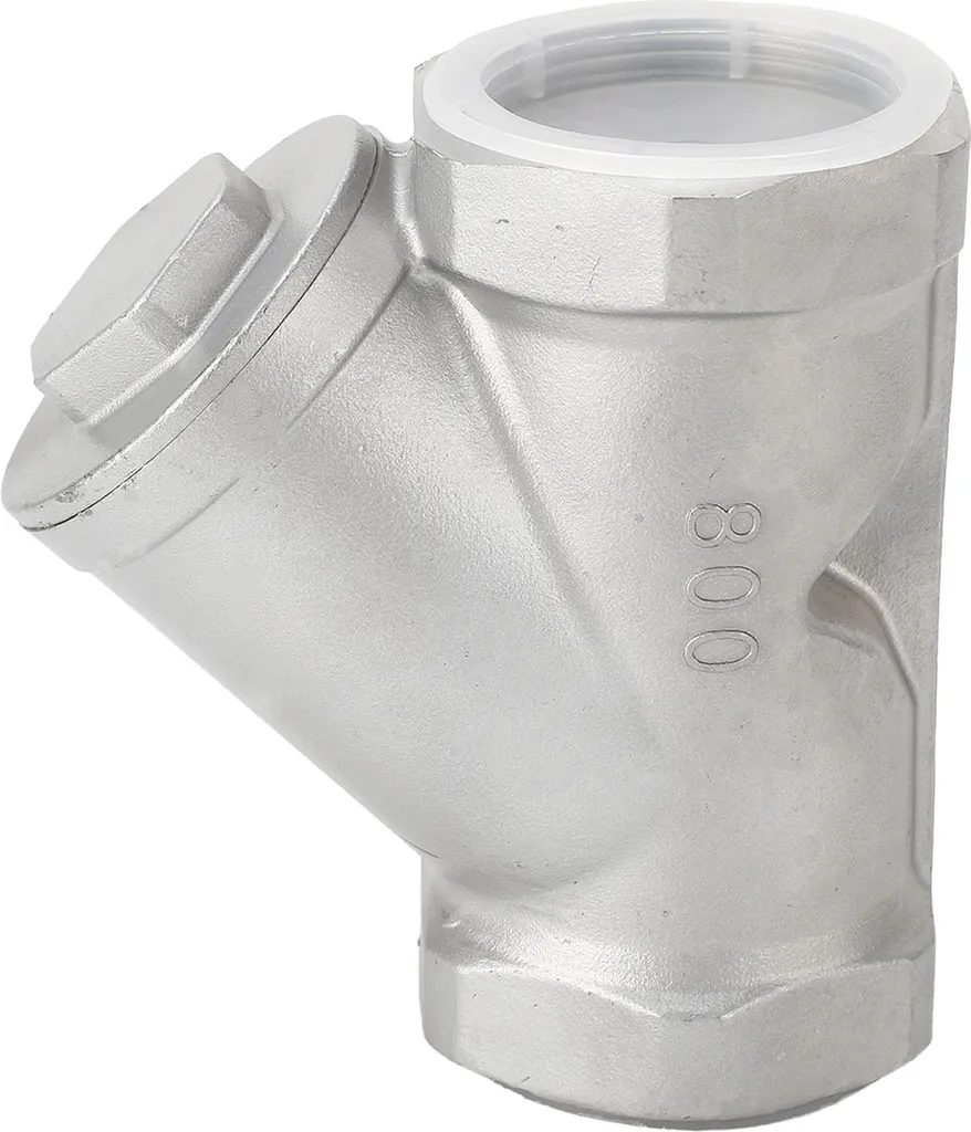 Filtre de type Wye en acier inox DN50 haute résistance pour gaz et huile