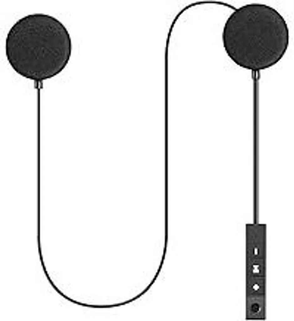 Cuffie Bluetooth per casco da moto MAXTO, dispositivo vivavoce per esterni, Bluetooth 5.3 EDR, cuffie wireless per moto con risposta automatica alle chiamate, cuffie per moto con alta qualità del suono