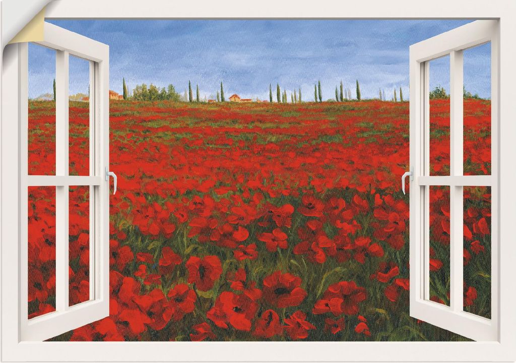 ARTland Wandbild, selbstklebend 4 Jahreszeiten III Größe: 70x50 cm