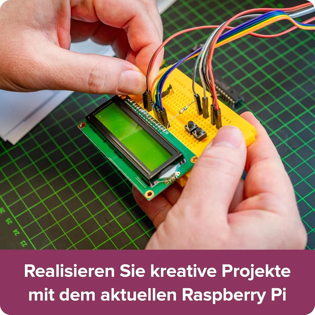 Franzis Kit de fabrication Raspberry Pi 5 complet pour débutant et pro - 11