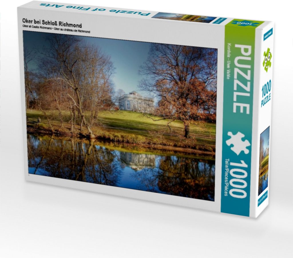 Calvendo Oker bei Schloß Richmond 1000 Teile Puzzle quer 640x480mm, ; 7356429