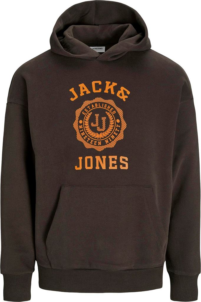 Jack & Jones Victo Sweat Hood Braun - Große S